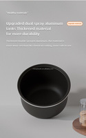 Cuisinière à riz électrique intelligente de qualité professionnelle pour la maison, 2 L, disponible à la réservation