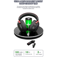 Casque de jeu sans fil JINMS V9 PRO Tri-mode, son surround 7.1, casque gamer RGB, batterie 150H, haut-parleur 40mm pour PCPS5 OEM/ODM