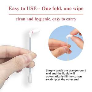 50 Hisopos de Algodón 2 en 1 para Limpieza de Oídos de Mascotas (Perros y Gatos) - Hisopos Limpiadores de Oídos con Aceites Esenciales - Eliminación Suave de Cera de Oídos - Product Image 2