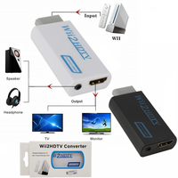 Convertisseur Wii vers HDMI 1080P, adaptateur Wii2HDMI, sortie audio vidéo 3,5 mm, sortie Full HD 1080P, mise à l'échelle des résolutions, adaptateur Wii vers HDMI