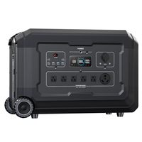 SOUOP S5 Off-Grid Solarenergiesystem 5000Wh 5040Wh Wiederaufladbare Batterien Tragbare Powerstation 4000W Solargenerator USA