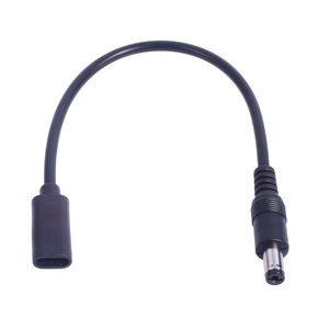 สายชาร์จอะแดปเตอร์ Type-C ตัวเมีย <span class=keywords><strong>เป็น</strong></span> DC 5.5x2.1 มม. ตัวผู้ ความยาว 20 ซม. 3A 5V-9V-12V วัสดุ PVC สำหรับกล้องและคอมพิวเตอร์ - Product Image 5