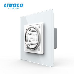 Support mural intelligent LIVOLO pour haut-parleur |   Interrupteur <span class=keywords><strong>audio</strong></span> mural IP41 de type 86 standard britannique, connexion haute vitesse 5.0, pour maison et hôtel - Product Image 2