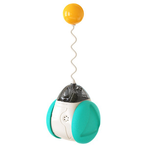 Vaso móvil eléctrico interactivo multifunción para gatos, juguete ecológico para pájaros, Gatera, hecho de plástico duradero - Product Image 6