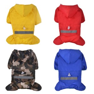 <span class=keywords><strong>Impermeable</strong></span> de Lujo para Perros Grandes, Chaqueta Cortavientos y Transpirable, Sudadera con Capucha para Mascotas, Ropa para Perros Grandes - Product Image 5
