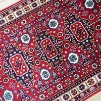 2x3ft Azerbaïdjan persan naturel cher pur oriental fait par Shanghai à Tachkent tapis en soie fait main