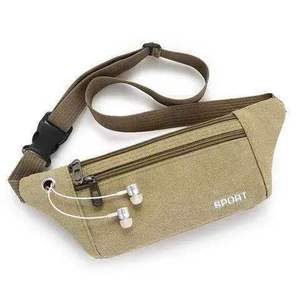 Sport Waist Pack Nylon Anti-Theft Outdoor Sports Bag Unisex Crossbody Chest Bag Solid Color Spring 2024 - Product Image 5