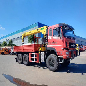 DONGFENG Camion <span class=keywords><strong>benne</strong></span> 6x6 tout-terrain avec <span class=keywords><strong>grue</strong></span> manipulateur 6x6 10T, <span class=keywords><strong>grue</strong></span> montée sur camion 12T, <span class=keywords><strong>grue</strong></span> à flèche droite 14T - Product Image 3