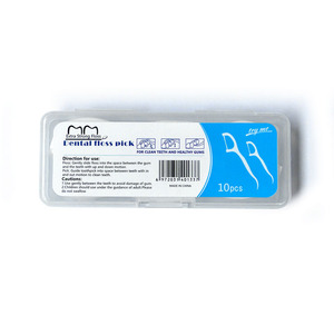 Biodegradable las propuestas gratuito y seguro goma hilo Dental en viajes dispensador de marca personalizada - Product Image 1