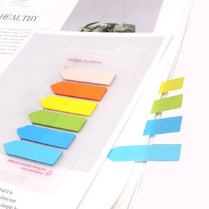 Fournitures de bureau scolaires, marqueurs de page néon, onglets d'index en papier offset, mémos, bloc-notes, notes autocollantes, marque-pages imperméables, règle de 12 cm - Product Image 4