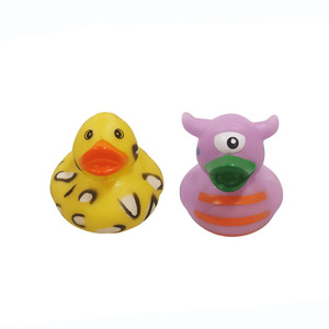 Khuyến mại Tùy chỉnh PVC Squeaky nước nổi tắm Đồ chơi tắm cao su vịt - Product Image 6