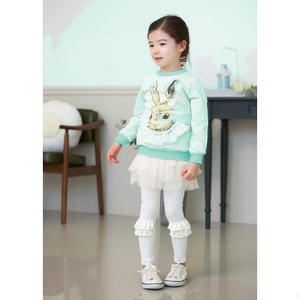 T-shirt pour enfants en tissu uni et 100% coton de haute qualité avec motif de dessin animé - Product Image 4