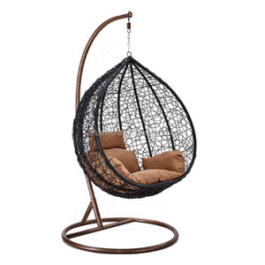 Fauteuil suspendu en rotin/osier en forme d'œuf pour patio/jardin - Product Image 6