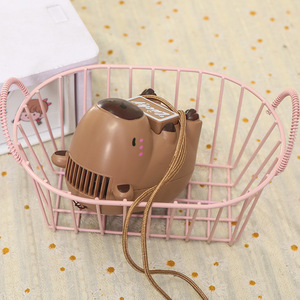 Ventilateur portable Lucky Bear sans pales, rechargeable, avec taille-crayon intégré, ventilateur de bureau portable - Product Image 5