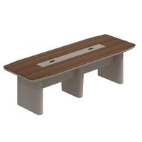 Table de conférence extensible moderne de luxe en MDF, 4m, 5m, 10 personnes, écologique, pour hôtel, école, hôpital