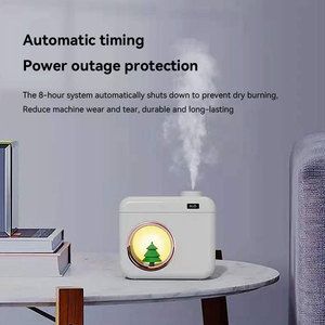 Nuevo diseño 400ml Usb ultrasónico Cool Mist escritorio hogar pequeña luz nocturna Cámara creativa modelado humidificador de aire - Product Image 5