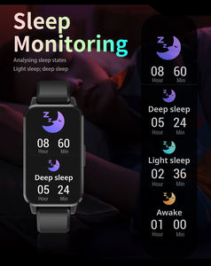 <span class=keywords><strong>NOUVELLE</strong></span> Montre connectée sportive CY33 avec écran incurvé de 1,47 pouce, COfit, appels Bluetooth et contrôle, compatible Android et iOS - Product Image 4