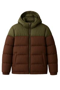 Veste matelassée en toile enduite unisexe de style High Street pour le printemps avec fermeture à glissière, motif solide, logo avant anti-UV - Product Image 5