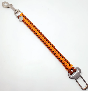 Ceinture de sécurité pour <span class=keywords><strong>chien</strong></span> en paracorde robuste, laisse de sécurité tressée pour animaux de compagnie, attache de sécurité anti-rayures pour <span class=keywords><strong>chien</strong></span> pour les voyages en voiture - Product Image 4