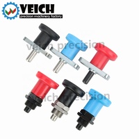 Acier inoxydable et acier au carbone Mini Index Plunger Spring Locking Plastic Pull Knob Spring-Loaded Pin