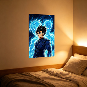 Póster Lenticular 3D Personalizado <span class=keywords><strong>de</strong></span> 30*40 cm con Imágenes Cambiantes, <span class=keywords><strong>Anime</strong></span> <span class=keywords><strong>Japon</strong></span>és en Movimiento, Plástico PP, para Decoración <span class=keywords><strong>de</strong></span> Pared - Product Image 3