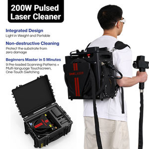 حقيبة ظهر محمولة بنبضة DMK تصميم حقيبة سفر فعالة لتنظيف طلاء الصدأ آلة إزالة الصدأ - Product Image 2