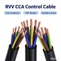 300/500V 1,5mm 2,5mm 4mm Elektrokabel 2-adrig RVV CCA Steuerkabel