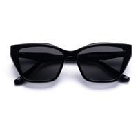 Lunettes de soleil unisexes Elan Optical SYB6208, best-seller, monture œil-de-chat pleine monture sans peinture, en acétate naturel parfumé