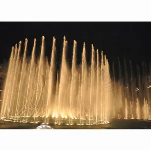 Fontana di Davis Design personalizzato piscina esterna decorativa su larga scala acqua danza musica fontana spettacolo