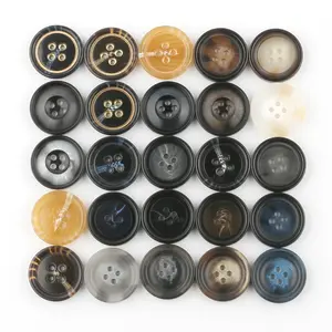 Excellent Quality Resin Four Eyes Buttons For Overcoat