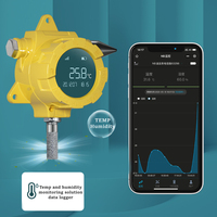 Registrador de Temperatura y Humedad Inalámbrico LoRaWAN LoRa AS923 AU915 de 19000mAh con Batería, Termómetro de Calidad del Aire 4G MQTT OEM