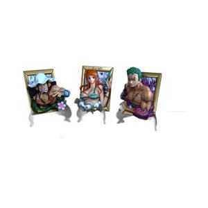 Pour une pièce GK cadre série modèle en plastique jouet Zoro Usopp <span class=keywords><strong>Nami</strong></span> Figurine ornement nouvelle condition Anime Figurine réfrigérateur aimant - Product Image 4
