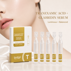 Sérum facial premium à l'hyaluronate de sodium biologique, hydratation intense, réduction des rides, réparation de la barrière cutanée, végan, sans parabène, OEM Priv - Product Image 4