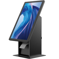 Kiosco de Mesa con Sistema POS para Windows, Impresora de Recibos Integrada, Kiosco Interactivo Táctil, Fabricante de Kioscos en China para Restaurantes