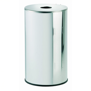 Pattumiera Circolare in Acciaio Inox con Coperchio 3000 G - Product Image 2