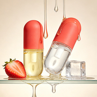 Huile à lèvres personnalisée avec logo, végane, marque privée, sérum de soin des lèvres, base de gloss liquide, repulpeur hydratant pour les lèvres, personnalisable
