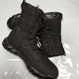 Botas de desierto ultraligeras HKSF TSB01 negras con cremallera lateral en negro, marrón, caqui y verde. - Product Image 6