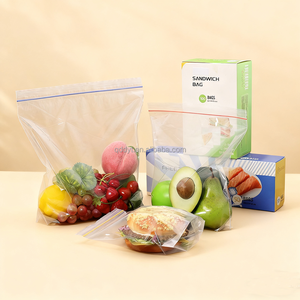 Túi nilon đóng gói dạng zip, có khóa kéo, chất liệu LDPE, dùng để đựng thực phẩm - Product Image 3