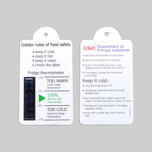 Tùy chỉnh mềm từ tủ lạnh Nhiệt kế môi trường trong nhà nhiệt độ đo nhiệt độ thẻ Nhiệt kế - Product Image 2