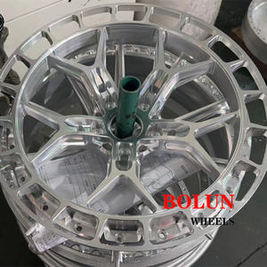 볼룬 공장 직판 장미 금 단조 자동차 림 18 19 <span class=keywords><strong>20</strong></span> 21 23 인치 5x114.3 단조 6061 알루미늄 합금 단조 자동차 바퀴 - Product Image 5