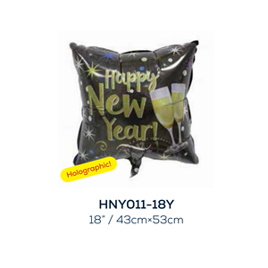 ลูกโป่งฟอยล์รูปดาวและรูปปีใหม่ที่มีความสุขหลากหลายสไตล์ขายส่งจำนวนมากสำหรับตกแต่งงานเลี้ยงปีใหม่อุปกรณ์สำหรับเทศกาลวันหยุด - Product Image 5