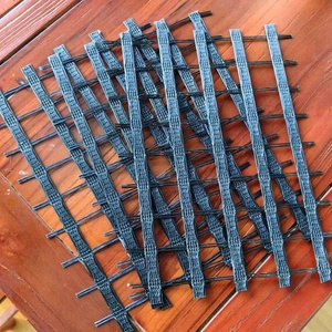 40KN High Tensile Strength Black Polyester <strong>Geogrid</strong> for Soil Reinforcement - Product Image 4