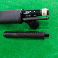 OKHEALING Usine Directe Nouvelle Queue de Rupture en Fibre de Carbone 12.9mm Radial De Queue de Billard Professionnel Fabrication + Extension + Sac de Queue