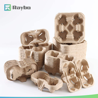 Support de Gobelet Amovible RAYBO en Carton Épais Universel pour Boissons Chaudes et Froides, Anti-Déversement, Idéal pour les Boutiques de Thé au Lait et de Café