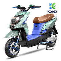 Moto électrique au lithium TTX 72V 2000W, scooter à deux roues haute vitesse pour adultes, idéal pour les trajets quotidiens en ville