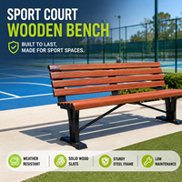 Banc extérieur moderne en alliage d'aluminium pour 2 ou 3 personnes, idéal pour les terrains de basketball, de football, de tennis, de padel – Banc de loisirs, chaise longue, banc allongé