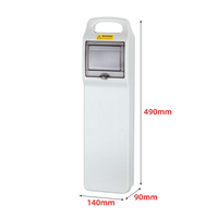 HY1805B Chantier de construction extérieur Équipement portable en plastique Boîtier de prise MCB Boîte de distribution d'énergie électrique temporaire