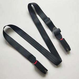 Sangle de sécurité pour siège auto enfant 1,8 m <span class=keywords><strong>ISOFIX</strong></span> LATCH, polyester, connecteur en acier, 318g, emballage en sac OPP - Product Image 3