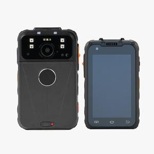 S1ขนาดเล็ก HD 1080p/1440P ตัวกล้องวิดีโอที่สวมใส่4G/5G การเชื่อมต่อมุมกว้างแพนเอียง2K/4K ไซเรนในตัวการ์ดเสียง SD แบบสองทาง - Product Image 1