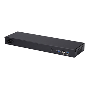 Q190G4U-1U 1U Q190G4U QOTOM Desktop <b>Mini</b> <b>PC</b> Quad Core 2.0 GHz VGA 4 Gigabit NIC Opnsense Firewall <b>Mini</b> Computer 1U Chassis - Product Image 3